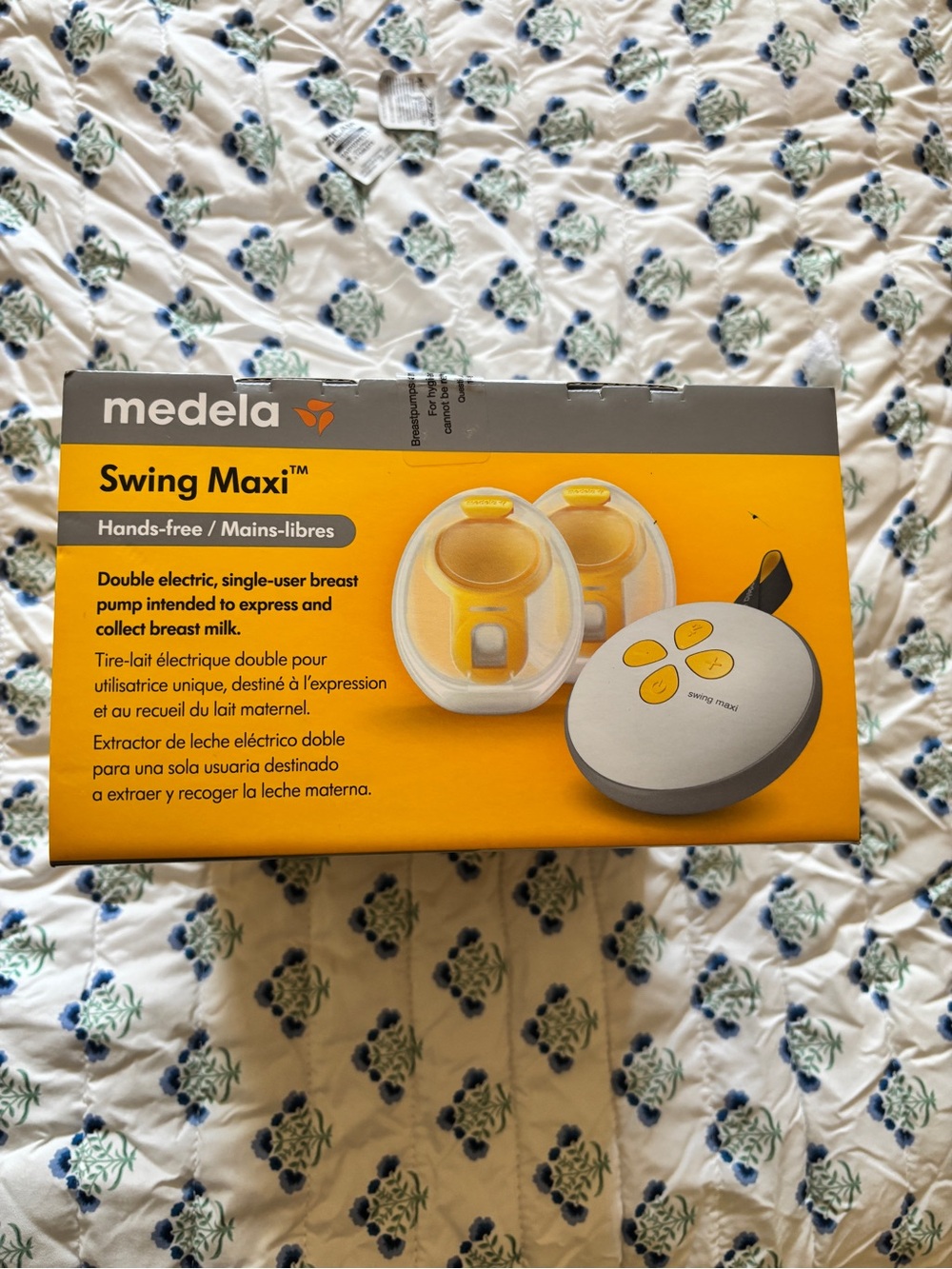 Medela Swing Maxi Double Electric Breast Pump - NEVER USED - Baby loss